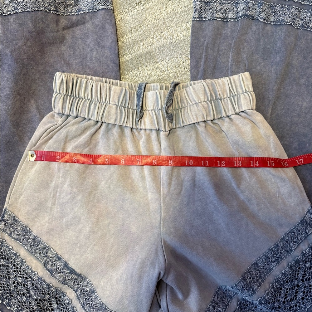 Last One! 🎁 43 💕 Oli & Hali Blue Wide Leg Pants - Picture 10 of 11